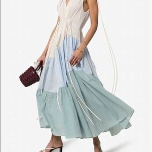 Lee Mathews Tiered Maxi Dress